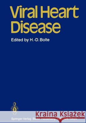 Viral Heart Disease H. -D Bolte 9783540131120 Not Avail - książka