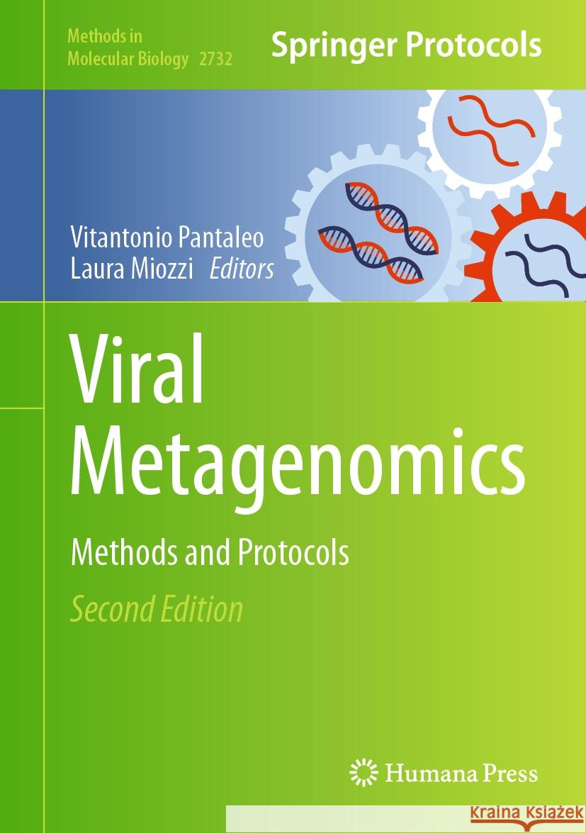 Viral Metagenomics: Methods and Protocols Vitantonio Pantaleo Laura Miozzi 9781071635148 Humana - książka