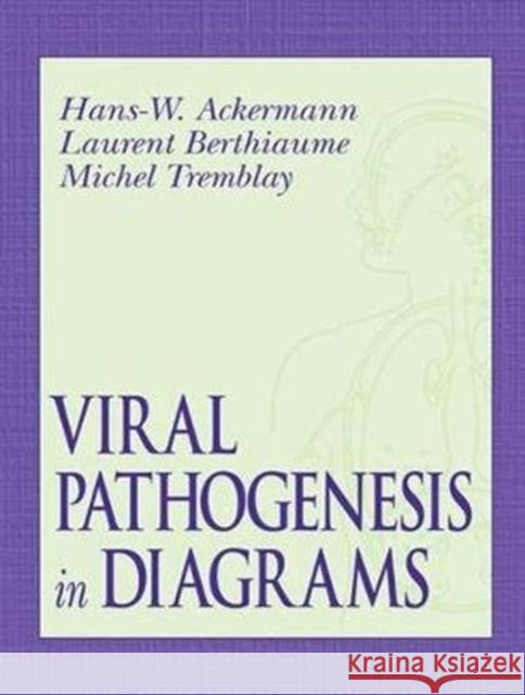 Viral Pathogenesis in Diagrams Hans-Wolfgang Ackermann 9781138452015 CRC Press - książka