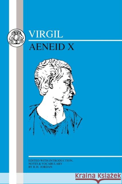 Virgil: Aeneid X Virgil 9781853990458 Duckworth Publishers - książka