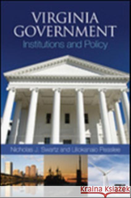 Virginia Government : Institutions and Policy   9781452205892  - książka