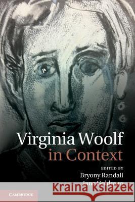 Virginia Woolf in Context Bryony Randall 9781107003613  - książka