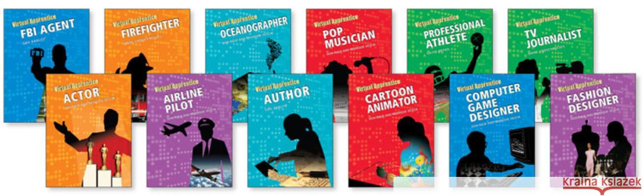 Virtual Apprentice Set Various                                  Facts on File 9780816076857 Ferguson Publishing Company - książka