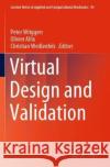 Virtual Design and Validation Peter Wriggers Olivier Allix Christian Wei 9783030381585 Springer