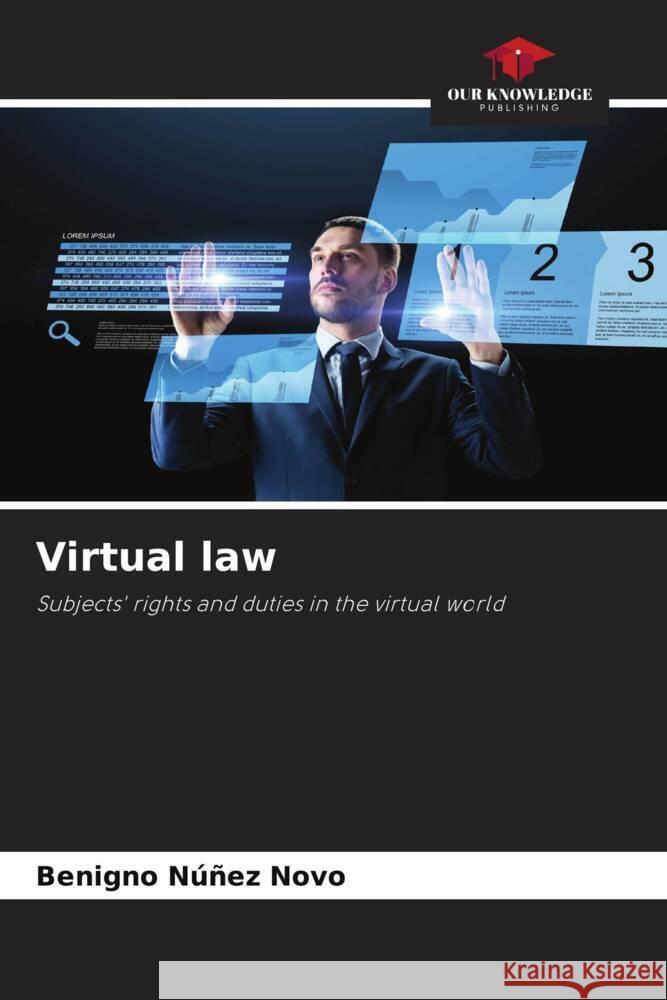 Virtual law Núñez Novo, Benigno 9786206416975 Our Knowledge Publishing - książka
