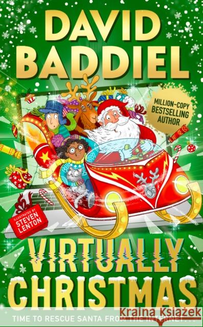 Virtually Christmas David Baddiel 9780008334314 HarperCollins Publishers - książka