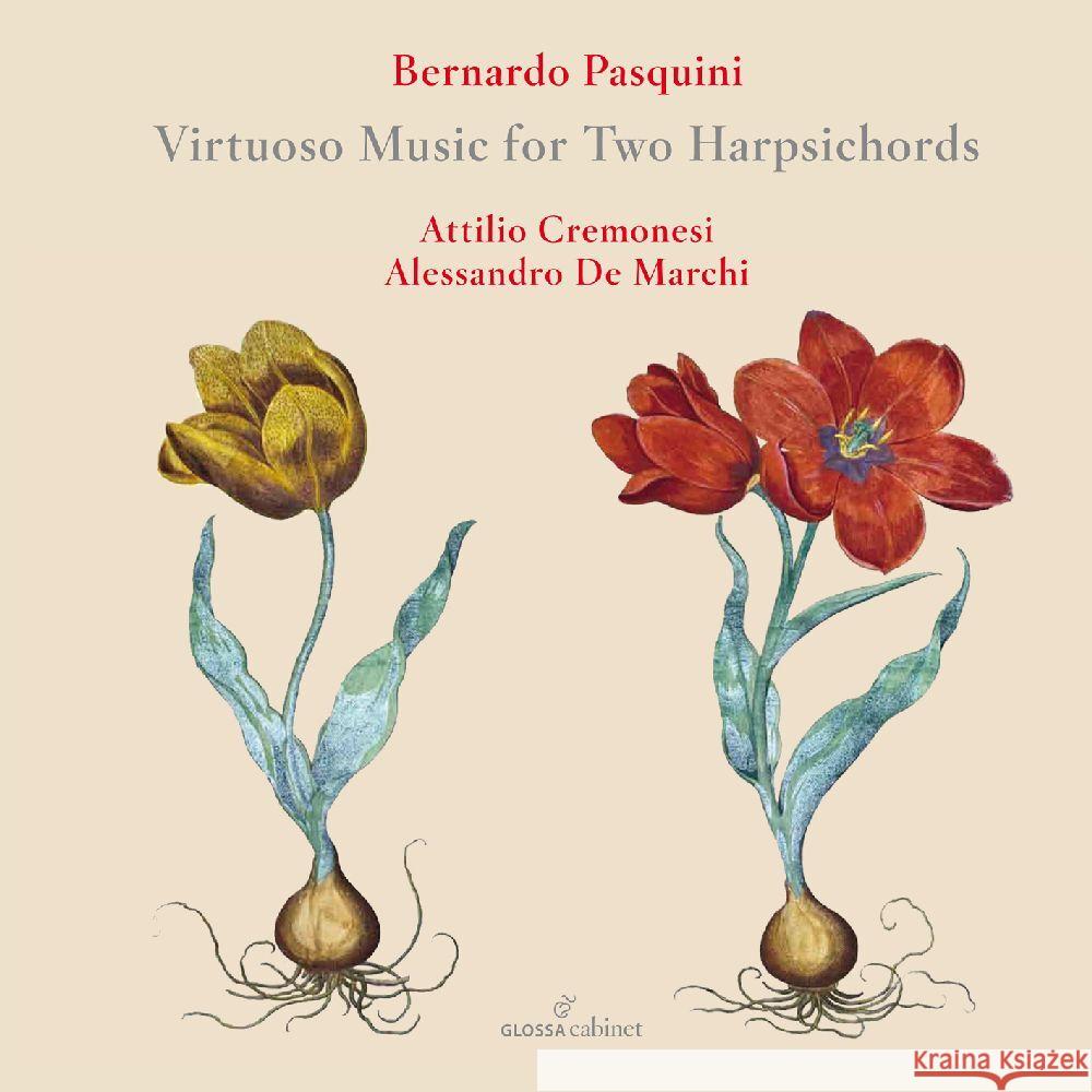 Virtuoso Music for Two Harpsichords, 1 Audio-CD Pasquini, Bernardo 8424562800380 Glossa - książka