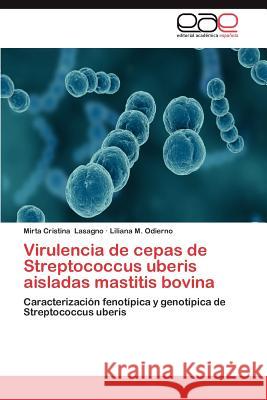 Virulencia de Cepas de Streptococcus Uberis Aisladas Mastitis Bovina Mirta Cristina Lasagno Liliana M. Odierno 9783659033308 Editorial Acad Mica Espa Ola - książka