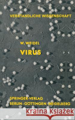 Virus: Die Geschichte Vom Geborgten Leben Weidel, Wolfhard 9783642532597 Springer - książka