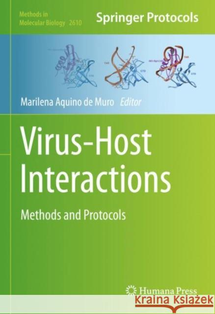 Virus-Host Interactions: Methods and Protocols Marilena Aquin 9781071628942 Humana - książka