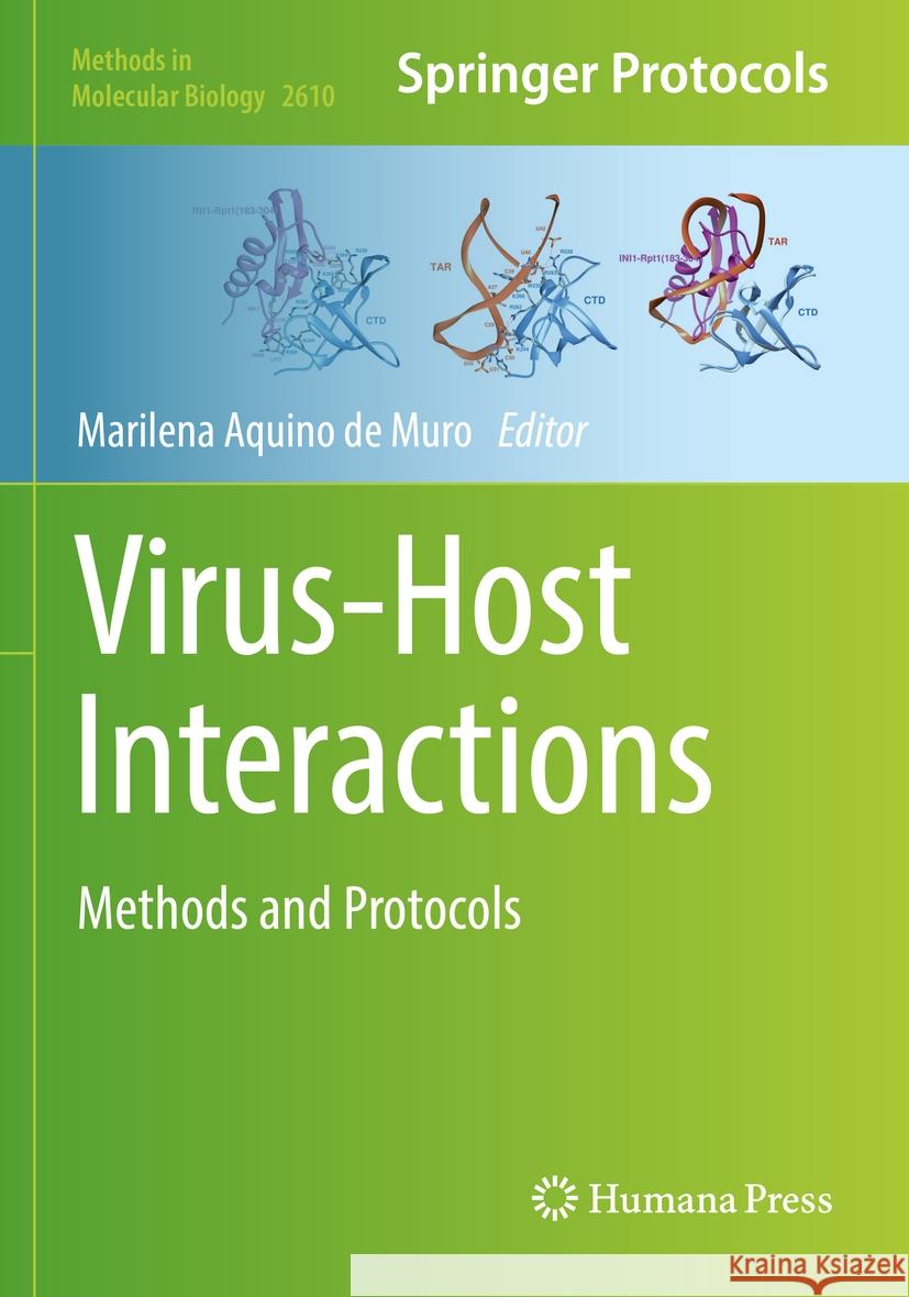 Virus-Host Interactions: Methods and Protocols Marilena Aquin 9781071628973 Humana - książka