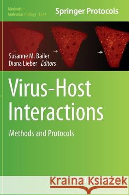 Virus-Host Interactions: Methods and Protocols Susanne M. Bailer Diana Lieber 9781627036009 Humana Press - książka