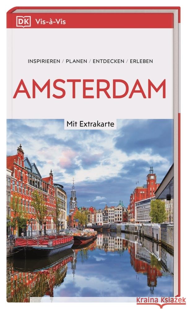 Vis-à-Vis Reiseführer Amsterdam  9783734207877 Dorling Kindersley Reiseführer - książka