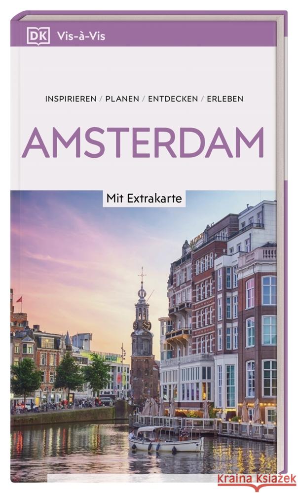 Vis-à-Vis Reiseführer Amsterdam  9783734208850 Dorling Kindersley Reiseführer - książka