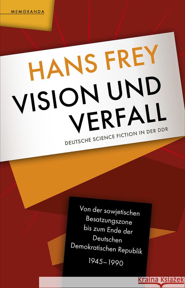 Vision und Verfall Frey, Hans 9783948616823 Memoranda - książka