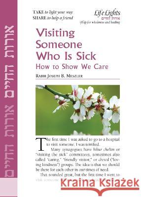 Visiting Someone Who Is Sick-12 Pk  9781683366386 Jewish Lights Publishing - książka