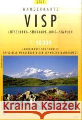 Visp: 2020  9783302302744 Swisstopo, Switzerland - książka