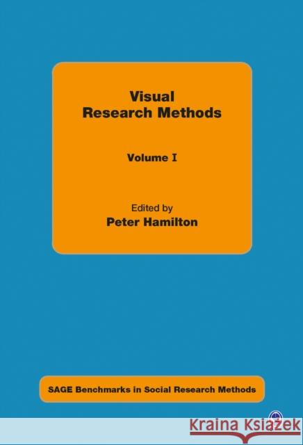 Visual Research Methods Peter Hamilton 9781412901512 Sage Publications - książka