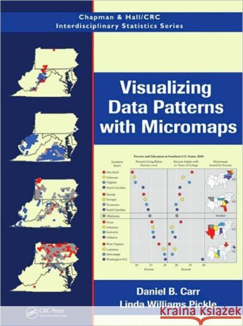 Visualizing Data Patterns with Micromaps Daniel B. Carr Linda Williams Pickle  9781420075731 Taylor & Francis - książka