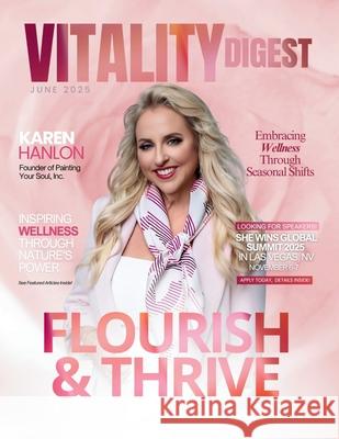 Vitality Digest Magazine Hanna Olivas Adriana Lun 9781968061289 She Rises Studios - książka