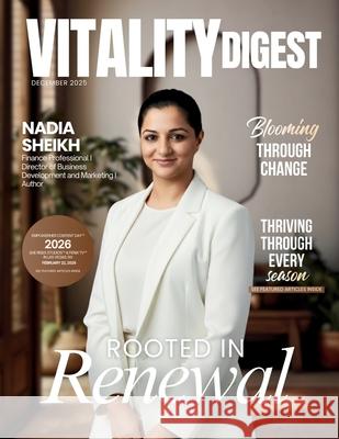 Vitality Digest Magazine Hanna Olivas Adriana Lun 9781969463785 She Rises Studios - książka