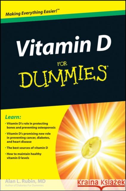 Vitamin D For Dummies Alan L Rubin 9780470891759  - książka