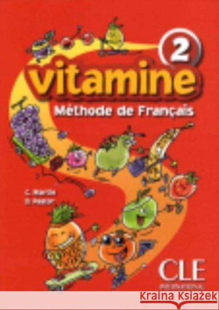 Vitamine 2 podręcznik CLE Martin C. Pastor D. 9782090354720 Cle International - książka