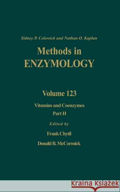 Vitamins and Coenzymes, Part H: Volume 123 Colowick, Nathan P. 9780121820237 Academic Press - książka