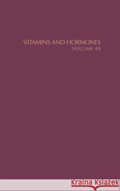 Vitamins and Hormones: Volume 48 Litwack, Gerald 9780127098487 Academic Press - książka