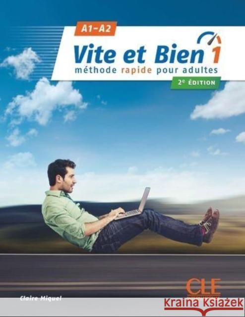 Vite et Bien 1 A1/A2 Podręcznik + klucz + CD Claire Miquel 9782090385236 Cle International - książka