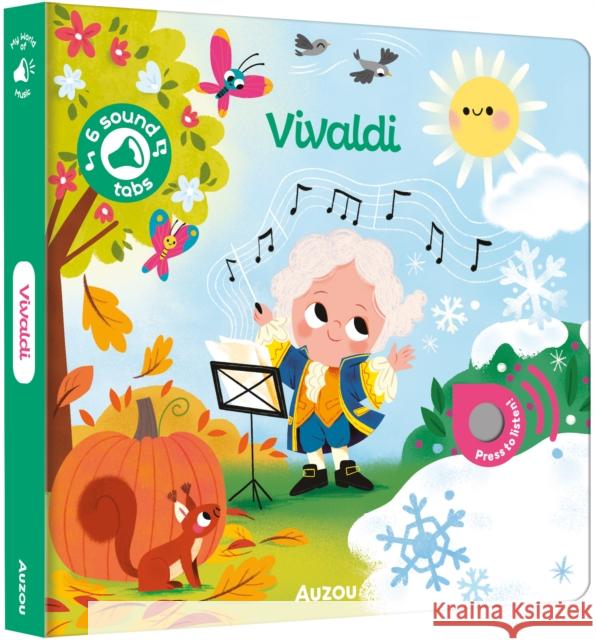 Vivaldi: My Word of Music Malgorzata Detner 9791039547499 Auzou - książka