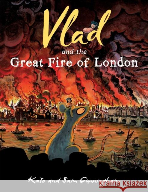 Vlad and the Great Fire of London Kate Cunningham 9781913338190 Reading Riddle - książka