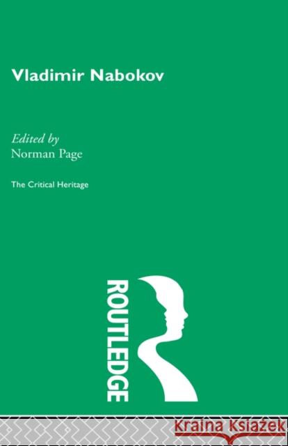 Vladimir Nabokov Norman Page 9780415159166 Routledge - książka