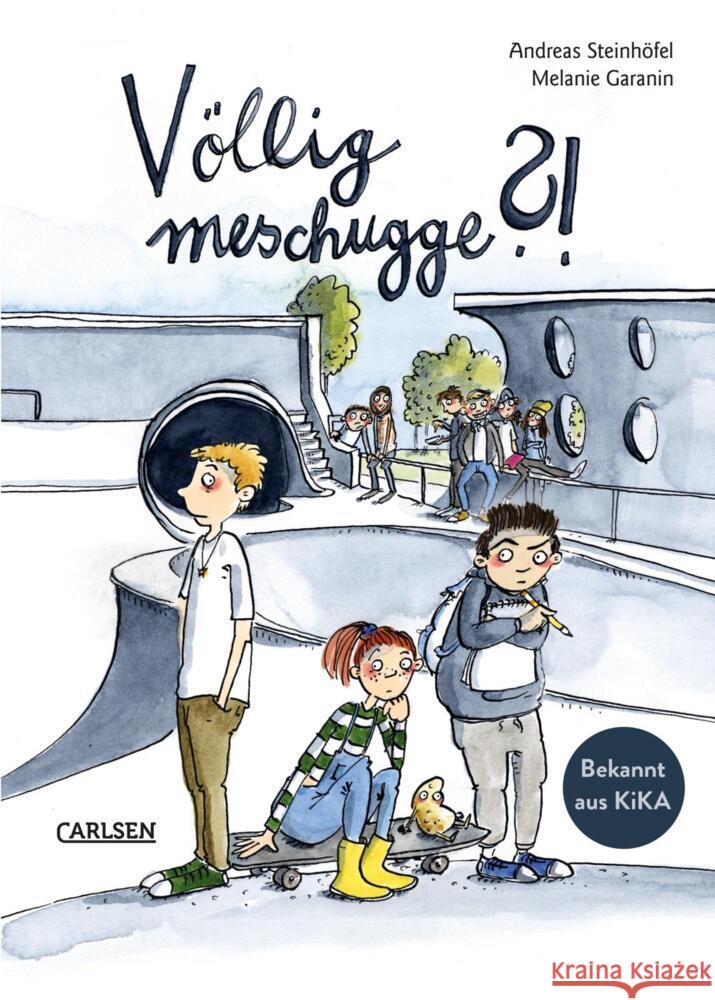 Völlig meschugge?! Steinhöfel, Andreas 9783551796097 Carlsen Comics - książka