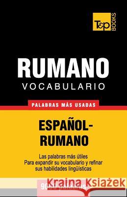Vocabulario español-rumano - 9000 palabras más usadas Andrey Taranov 9781780714011 T&p Books - książka