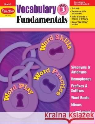 Vocabulary Fundamentals, Grade 3 Teacher Resource Evan-Moor Corporation 9781608236602 Evan-Moor Educational Publishers - książka