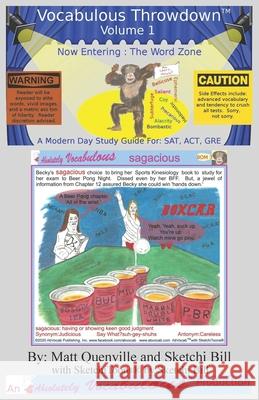 Vocabulous Throwdown: Volume 1 Sketchi Bill Matt Quenville 9781735327921 Abvocab Publishing, Inc. - książka