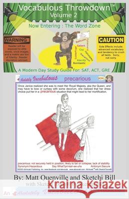 Vocabulous Throwdown: Volume 2 Sketchi Bill Matt Quenville 9781735327938 Abvocab Publishing, Inc. - książka