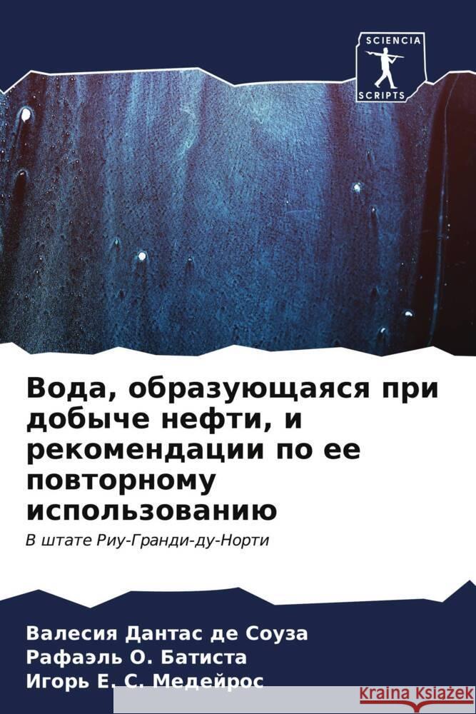 Voda, obrazuüschaqsq pri dobyche nefti, i rekomendacii po ee powtornomu ispol'zowaniü Dantas de Souza, Valesiq, O. Batista, Rafaäl', S. Medejros, Igor' E. 9786206586159 Sciencia Scripts - książka