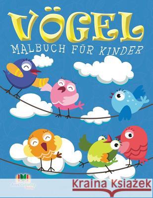 Vogel Malbuch fur Kinder Masters, Neil 9781682122709 Baby Professor - książka