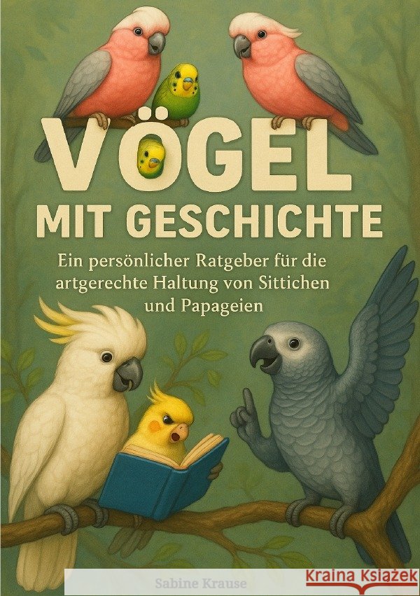 Vögel mit Geschichte Krause, Sabine 9783819721700 epubli - książka