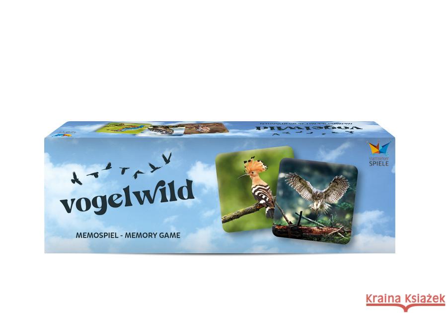 Vogelwild - Memospiel Philippeit, Tanja 4260472860663 Starnberger Spiele - książka