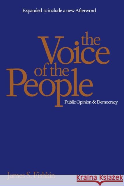 Voice of the People Fishkin, James S. 9780300072556 Yale University Press - książka