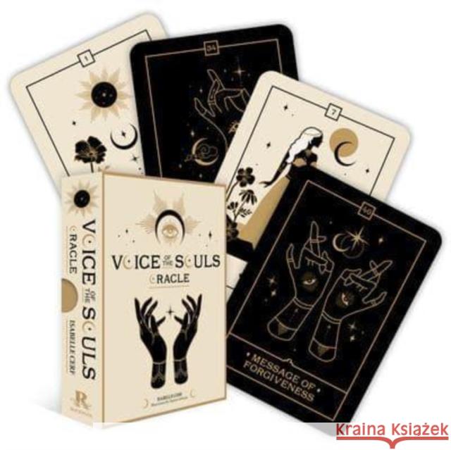Voice of the Souls Oracle: 44 Full-Color, Gilded Cards and 176-Page Guidebook Isabelle Cerf Daphna Sebbane 9781922579423 Rockpool Publishing - książka