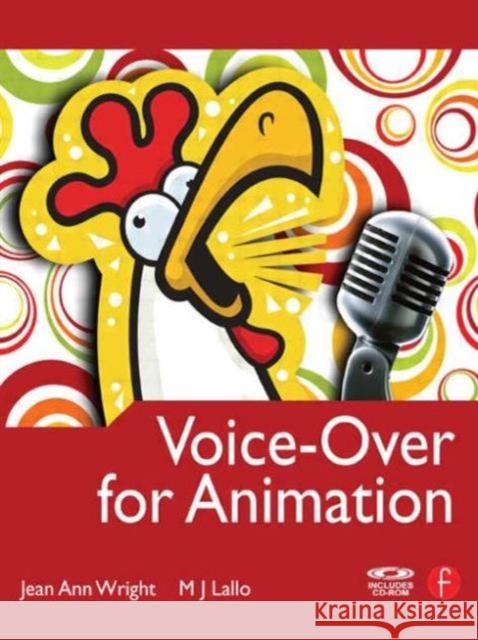 voice-over for animation  Wright, Jean Ann 9780240810157 Focal Press - książka