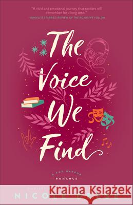 Voice We Find Nicole Deese 9780764244520 Bethany House Publishers - książka