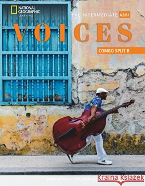 Voices A2/B1 Pre-Intermediate SB Combo Split B    9780357443187 Cengage ELT - książka