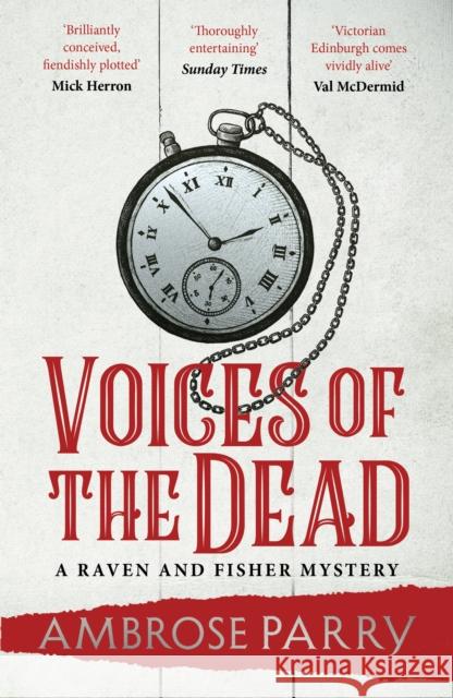 Voices of the Dead Ambrose Parry 9781838855512 Canongate Books - książka