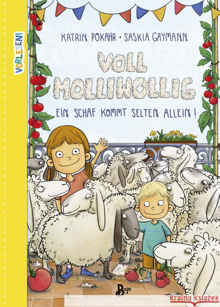 Voll molliwollig! Ein Schaf kommt selten allein Pokahr, Katrin 9783414826831 Boje Verlag - książka