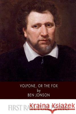 Volpone, or The Fox Jonson, Ben 9781505721065 Createspace - książka